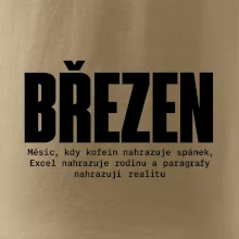 Březen kofein místo spánku