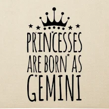 Princesses are born as Gemini - Blíženci