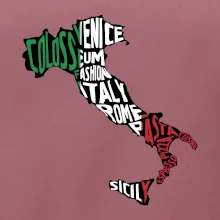 Mapy - názvy měst - Italie