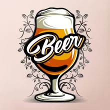 Beer sklenice s nožkou