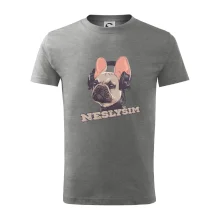 Francouzský buldoček neslyším