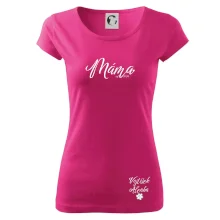 Máma od roku + jména dětí dole vlevo