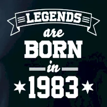 Legends are born in 1983