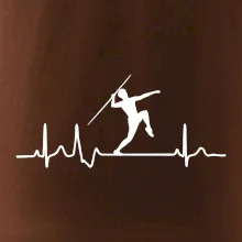 EKG hod oštěpem muž