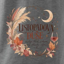 Listopadová duše boho podzim a víno