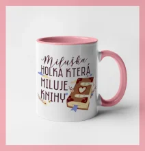 Kniha - Holka, která miluje knihy -  Vaše jméno