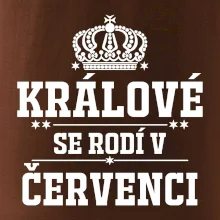 Králové se rodí v červenci