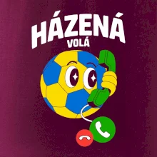 Karikatura házená volá