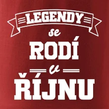 Legendy se rodí v říjnu