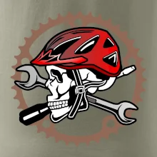 Lebka biker opravář