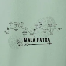 Profil kopca - Malá fatra