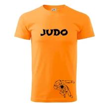 Judo nápis + postavy