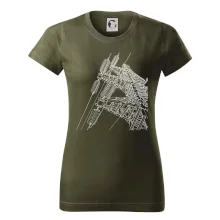 Nákres stožáru vysokého napětí