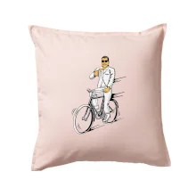 Gentleman na kole s pivem