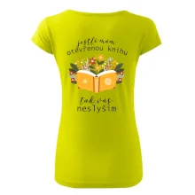 Jestli mám otevřenou knihu, tak vás neslyším