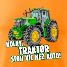 Holky, traktor stojí víc než auto