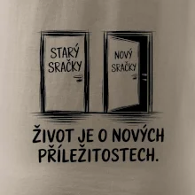 Dveře  - starý sračky - nový sračky