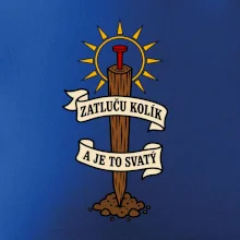 Geodet zatluču kolík a je to svatý