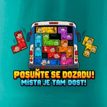 Posuňte se dozadu místa je tam dost