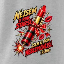 Nejsem o rok starší rtěnka s doutnákem