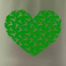 Vánoční jeleni v srdci