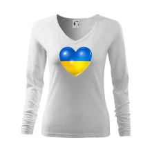 Ukrajina srdce vlajka Ukrajina srdce vlajka