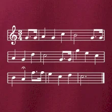 Hodně štěstí zdraví - noty