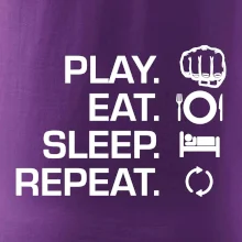 MMA eat sleep repeat