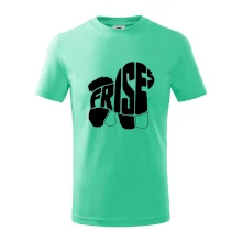 Bišonek - fries nápis v těle