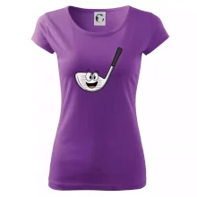 Parové triko - Golfová hůl a míček