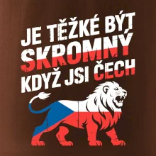 Lev - Je těžké být skromný když jsi čech