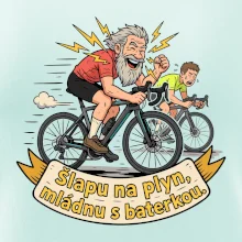 Šlapu na plyn, mládnu s baterkou