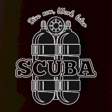 Dive now work later - Scuba