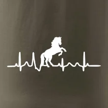 Ekg kůň ikona