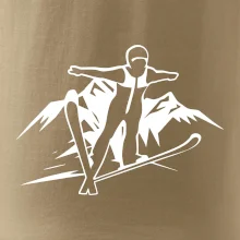 Letící skokan bílý