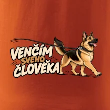 Venčím svého člověka - německý ovčák