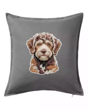 Lagotto romagnolo vyšívaná hlava