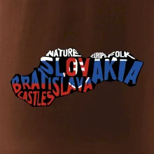 Mapy - názvy měst - Slovensko