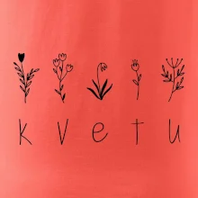 Kvetu - Nápis s květinami