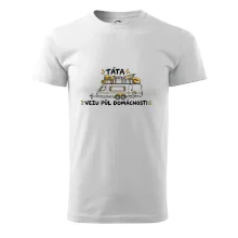 Táta vezu půl domácnosti rodinný karavan