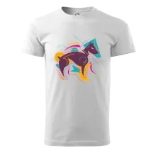 Pes abstrakce hubený