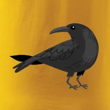 Vrána kreslená  (studio-arte.cz)