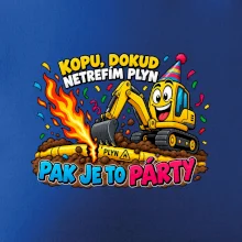 Bagrista kope dokud netrefí plyn
