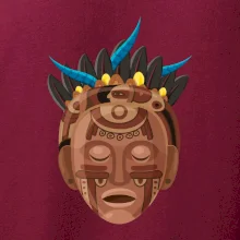 Mayové maska hnědá