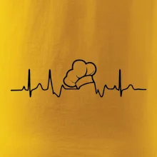 EKG kuchařská čepice