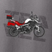 Cestovní enduro červená