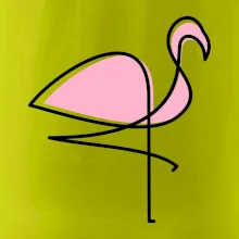 Plameňák na hubené noze