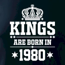 Kings are born in 1980