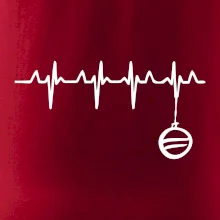 EKG Vánoční ozdoba
