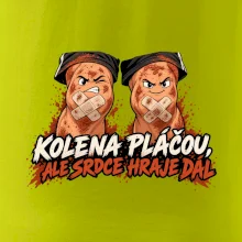Nohejbal kolena pláčou srdce hraje